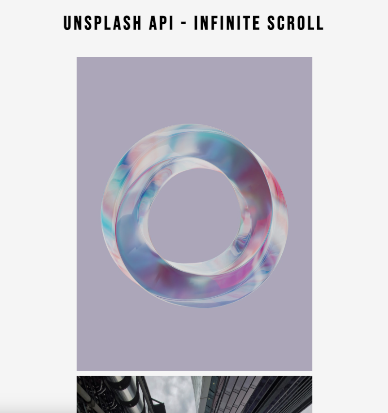 Infinite Scroll